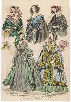 Mantles: Fashions for Nov 1840