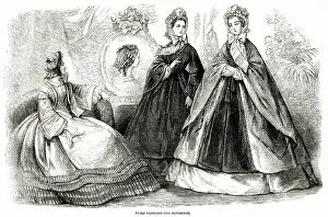 Shawls: Fashions for November 1861