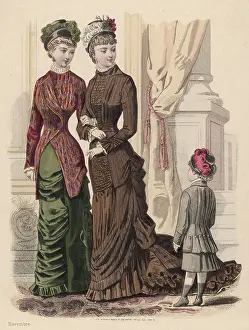 Ruched: FASHIONS NOVEMBER 1879