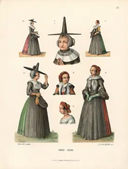 Bodices: Fashions of the wives of burghers from the