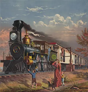 Staffed: THE FAST MAIL. Railroads became moving post ?