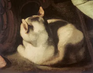1720: Fat Cat under a Table