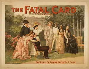 Haddon: The fatal card the powerful drama : by Haddon Chambers & BC