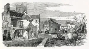 Holmfirth: Fatal inundation at Holmfirth, view from Mill Hill