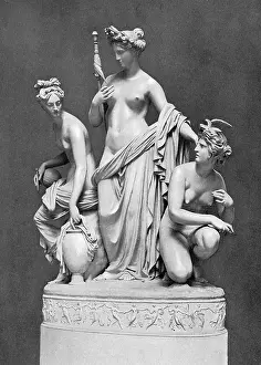 Fates: The three fates, sculpture