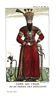Qajar: Fath Ali Chah, second Qajar emperor or Shah