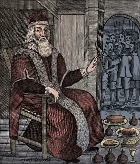 1687: Father Christmas, 1687