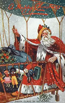Golly: Father Christmas in an airship