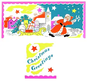 Wickham: Father Christmas and Sledge