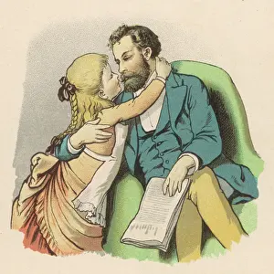 Affectionate: FATHER & DAUGHTER 1884