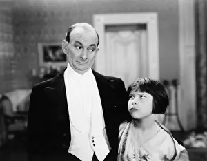 Thirtysomething: Father and daughter looking at each other