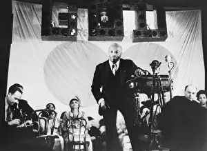 Utopian: Father Divine speaks to thousands at one of his