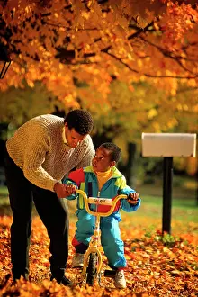 Deg002: Father Holding Son