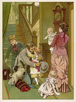 Hallway: FATHER RETURNS C1893
