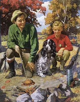 Springer: Father and Son Cook Duck