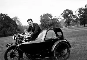 Michael Cole: Father & son on a veteran motorcycle