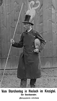 Storks: Father Stork in Baden, 1908