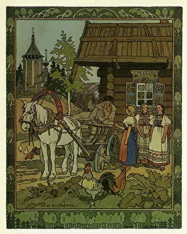 Bilibin: Father's Off to the Fair