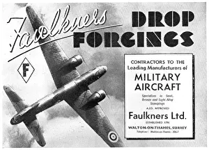 Faulkners: Faulkners Ltd. Drop Forging For The Aircraft Industry