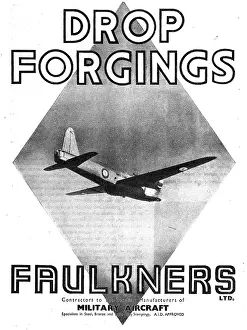 Faulkners: Faulkners Ltd. Drop Forging For The Aircraft Industry
