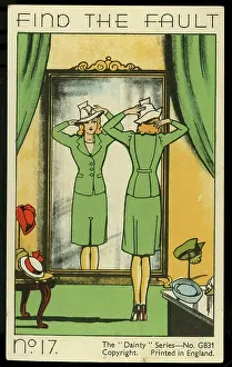 Millinery: Find the Fault card No. 17