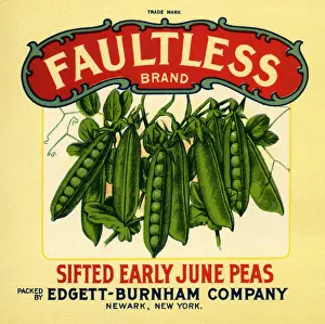 Faultless: Faultless Pea Label