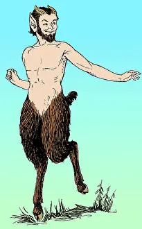 Mythical: Faun, Illustration