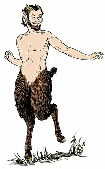 Mythical: Faun, Illustration