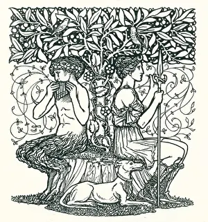 Panpipes: Faun with Panpipes