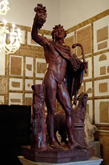 Goat: Faun in red marble. 2nd century A.D. Copy. Capitoline Museum