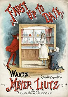 Mephistopheles: Faust Up To Date Waltz composed and arranged by Meyer Lutz