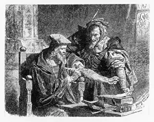 Mephistopheles: Faust Makes his Contract