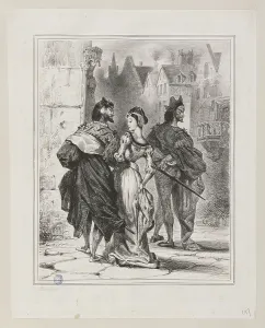Marguerite: Faust tries to seduce Marguerite
