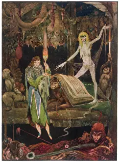 Raving: Faust in Witches Kitchen, by Harry Clarke