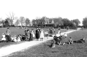 Faversham: Faversham, Recreation Ground 1892