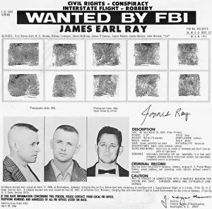 Crewcut: The FBI Wanted Poster for James Earl Ray, ?