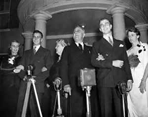 Boettiger: FDR Presidency. From left: Anna Roosevelt ?