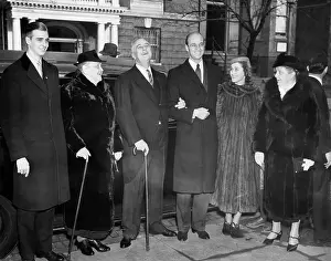 Betsey: FDR Presidency. From left: John Roosevelt, ?