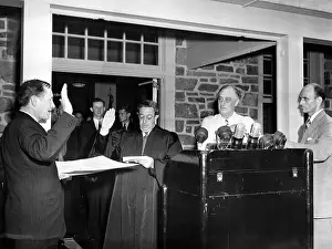 Conger: FDR Presidency. From left: Samuel Eliot ?