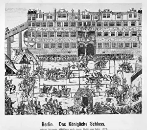 1592: Feast in front of the Berlin Palace, 1592