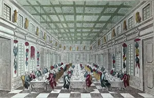 Frenchwomen: Feast given at the Chateau de Versailles in celebration