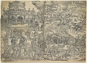 Beham: The feast of Herod