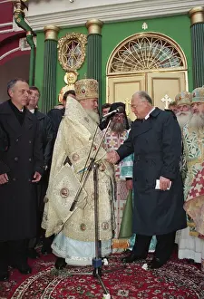 Patriarch: Feast of Iviron Theotokos icon