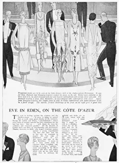Couturiers: Feature about society on the Cote D'Azur, 1925