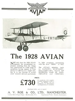 Features Of The 1928 Avro Avian