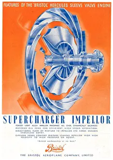 Supercharger: Features Of The Bristol Hercules - Supercharger Impellor