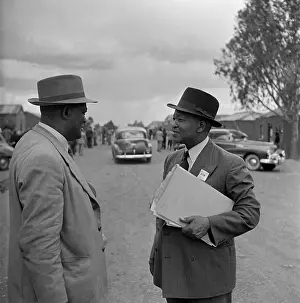 Treasurers: February 1952 At Bloemfontein Africans Choose Between