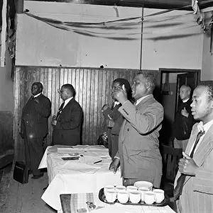 Luthuli: February 1954 Congress Meets Priests, Doctors, Professors