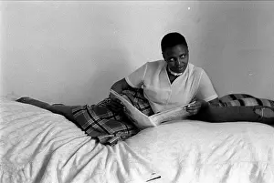 Vocalists: February 1956 Talk O'The Rand Miriam Makeba. Great