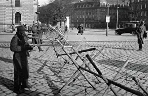 Schwarzenbergplatz: February Uprisings 1934. Heimwehr